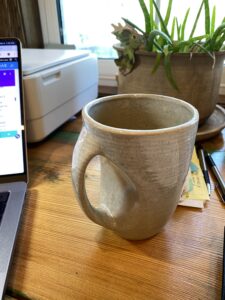 Bonnie's coffee mug for Psalm 91 - The Sound blog post